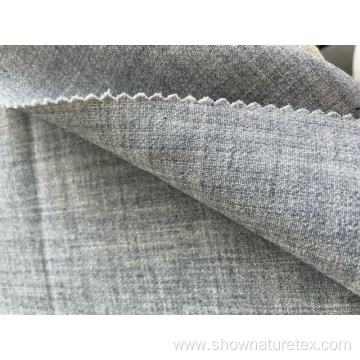 two tone greyish double beam fabric for lady's coat